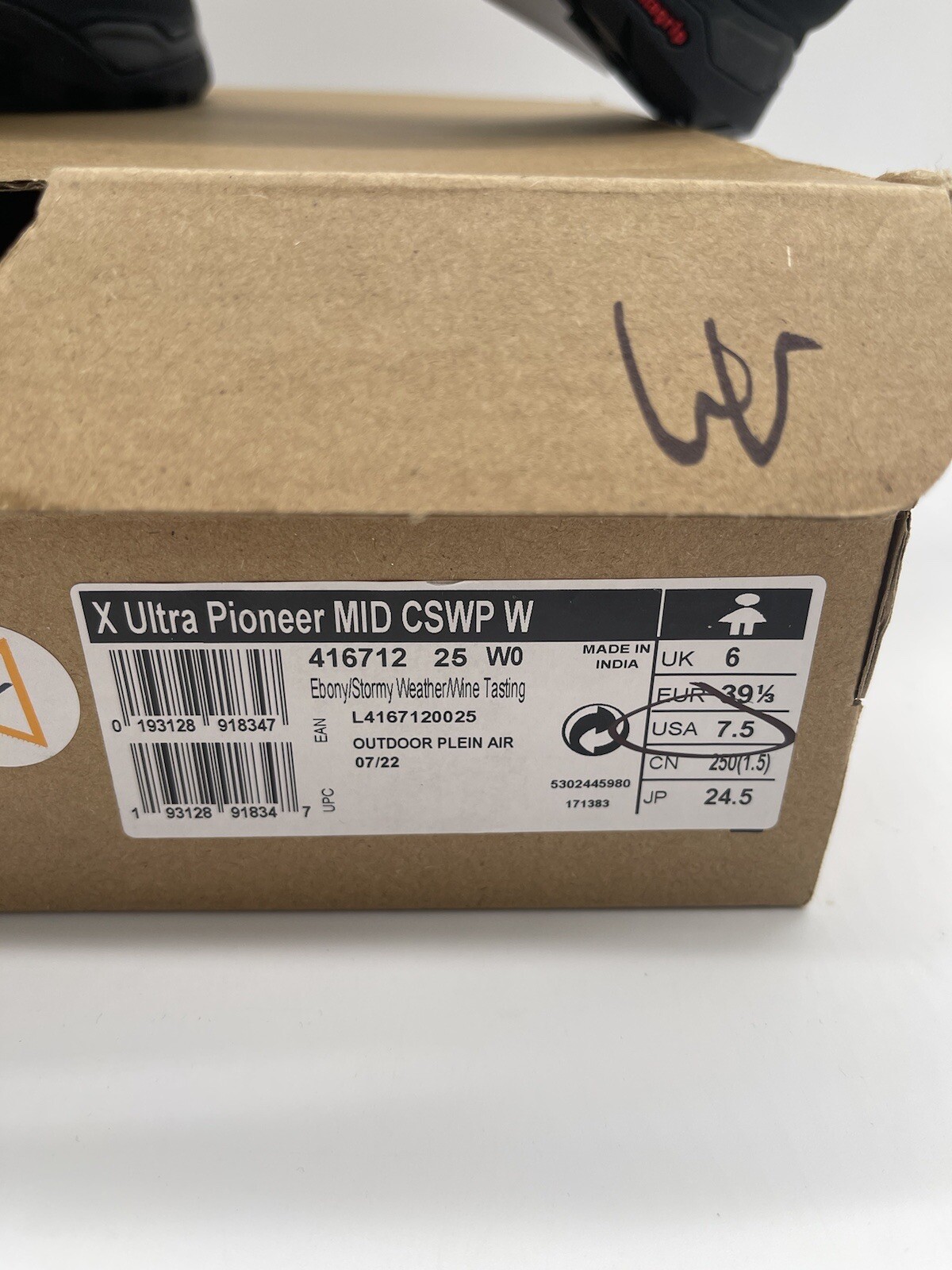 Stivali da trekking medi impermeabili Tried On Salomon US 7 5 X Ultra Pioneer