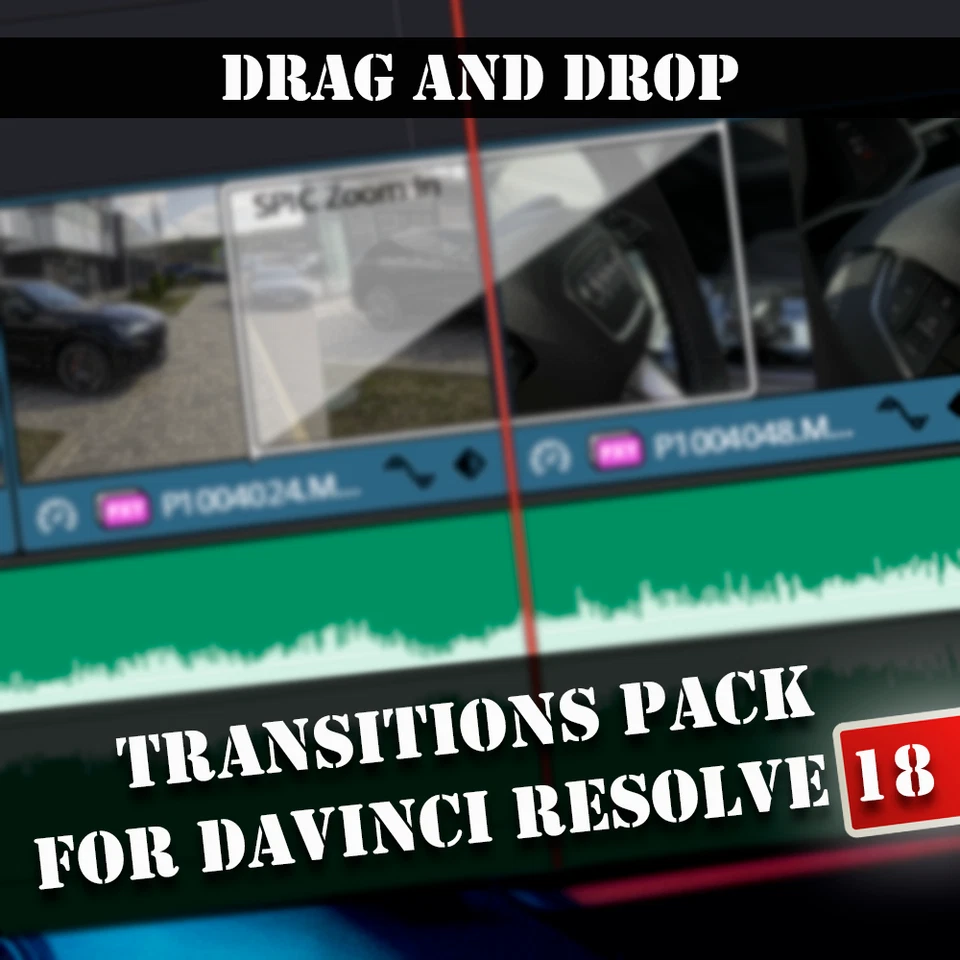 Davinci Resolve 18 Transitions Pack. 1700+ Transitions for video. - Image 2 of 4