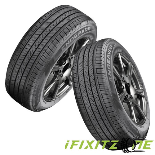 2 Cooper Endeavor 215/55R17 94V Tires, 680AA AllSeason Performance