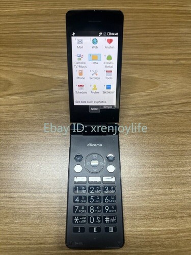 SHARP AQUOS KEITAI 2 SH02L 8GB Factory Unlocked Flip Phone 3.4 FROM JAPAN - Picture 17 of 18