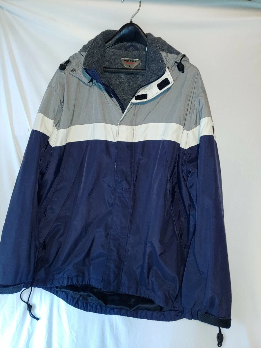 Old navy fleece shop jacket men's