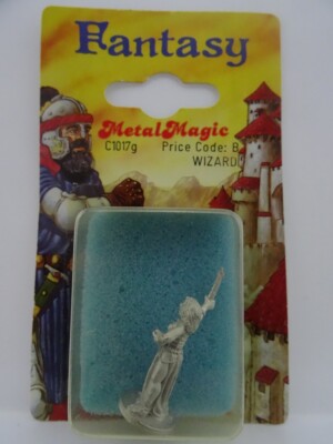 Metal Magic C1017g ''Wizard with book and staff'' (Hobby Products) 502002001