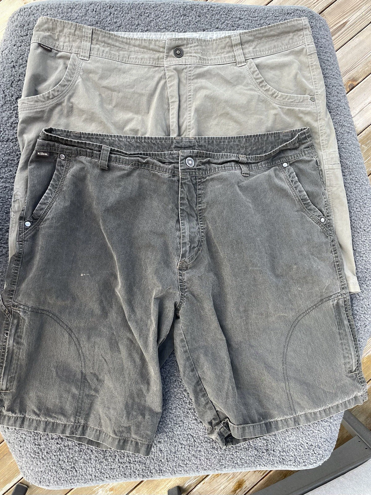 Kuhl Mens Shorts Size 40 Lot Of Two 2 Summer Casual Camp Outdoors Fishing Golf