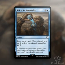 MTG Magic Thirst for Knowledge 0180 Universes Beyond: Fallout PIP