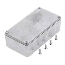Silver Aluminium Enclosure Case  Mini Electronic Project Box 112x61x31mm 1590B