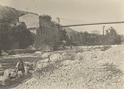 Bort les Orgues Dordogne France Old Photo 1920 Later Print