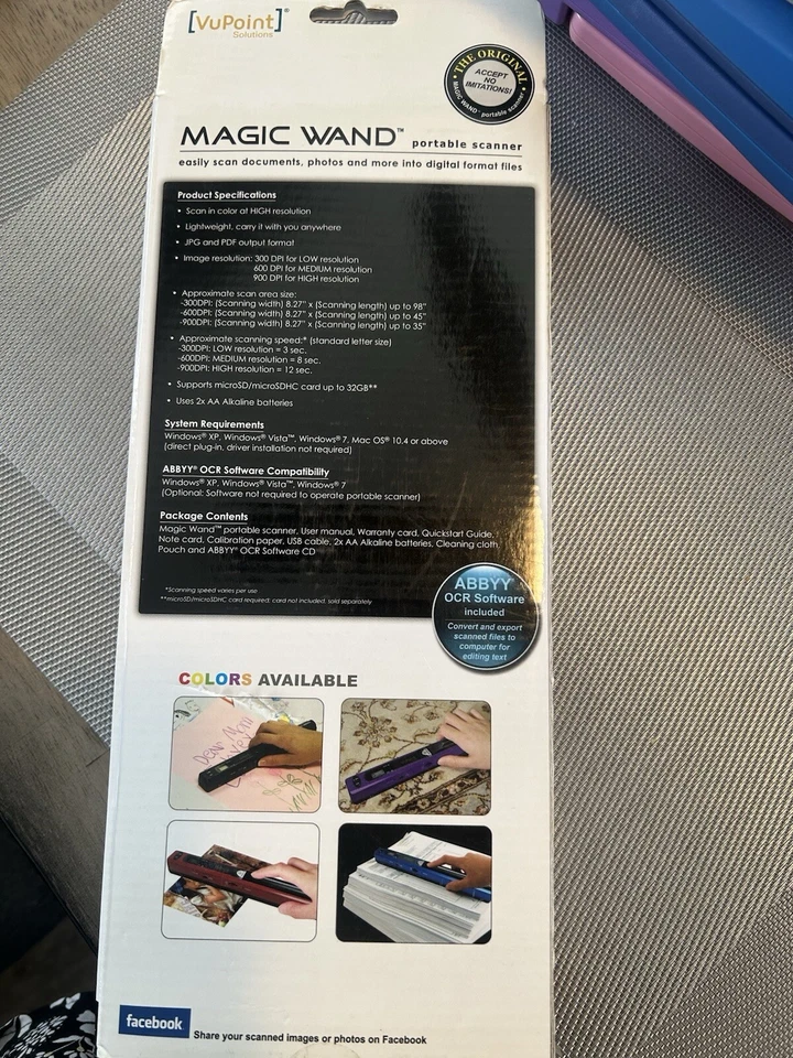 Photo Wand Scanner Handheld - Image 3 of 4