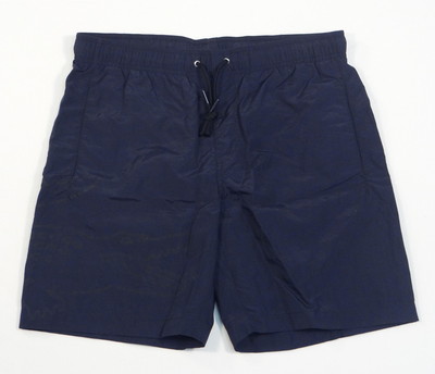 Lacoste Logo Dark Blue Brief Lined Swim Trunks Water Shorts Boardshorts Mens NWT