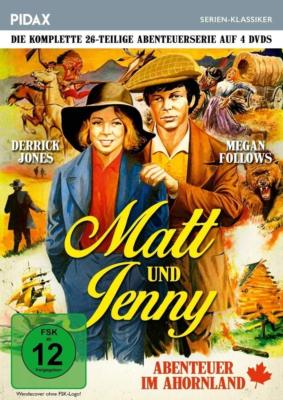 MATT UND JENNY-ABENTEUER IM AHORNLAND - KOMPLETTE SERIE  4 DVD NEU