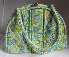 Vera Bradley Purse Eloise English Meadow Kisslock Shoulder Bag Handbag
