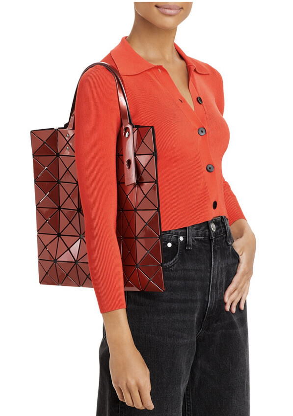 NWT authentic Issey Miyake Bao Bao Dark Orange Color tote NWT authentic Issey Miyake Bao Bao Dark Orange Color tote