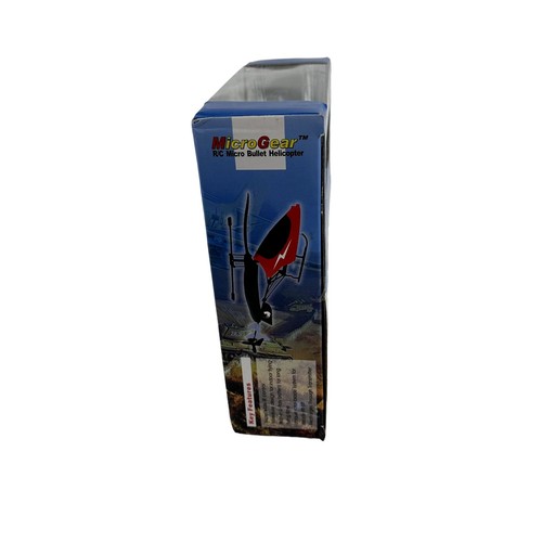 ECOMAN MicroGear R/C Micro Bulet Helicopter Blue Super Wide Infrated Transmissi - Picture 3 of 8