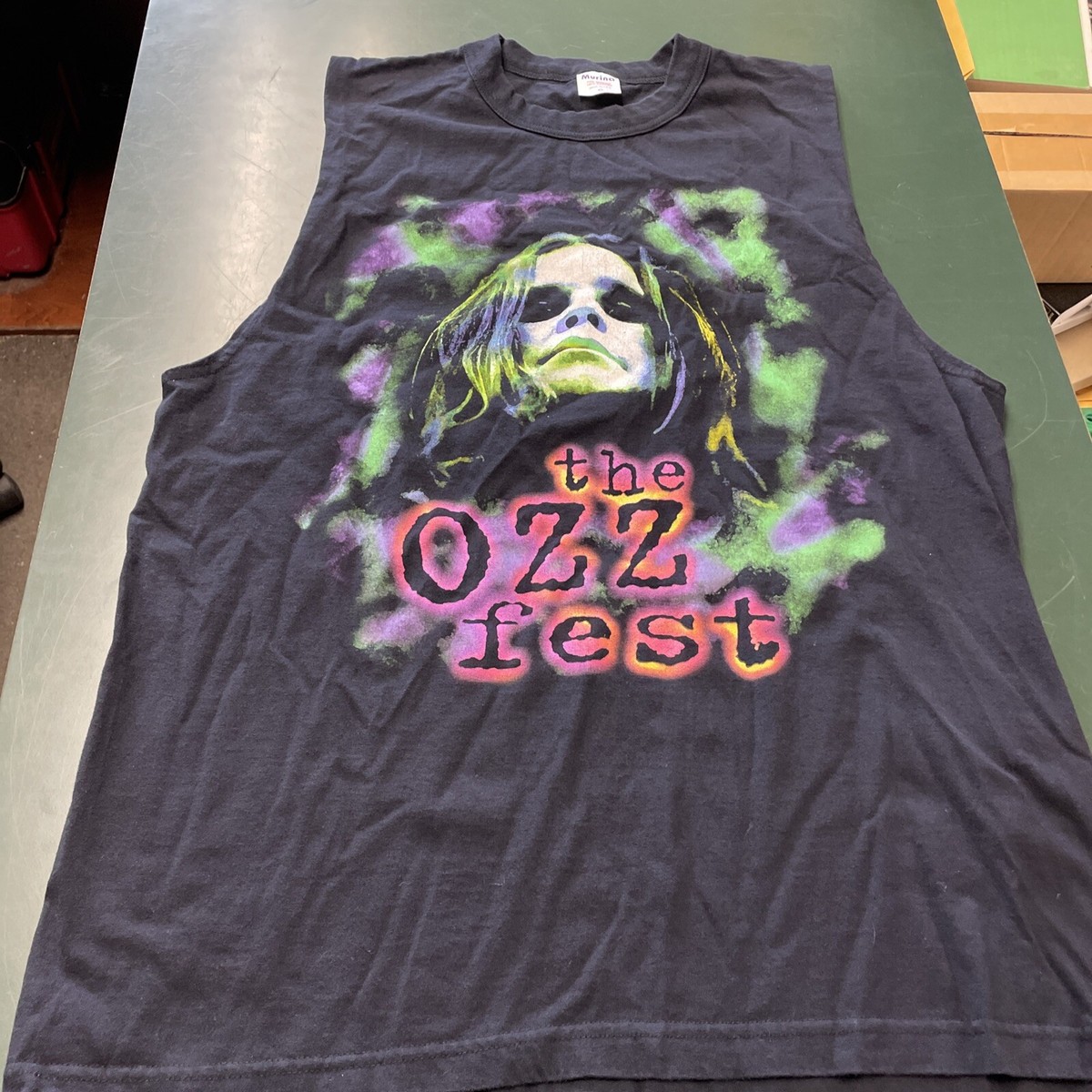 Vintage Ozzfest Tour Rock T-Shirt Ozzy Osbourne Mens XL