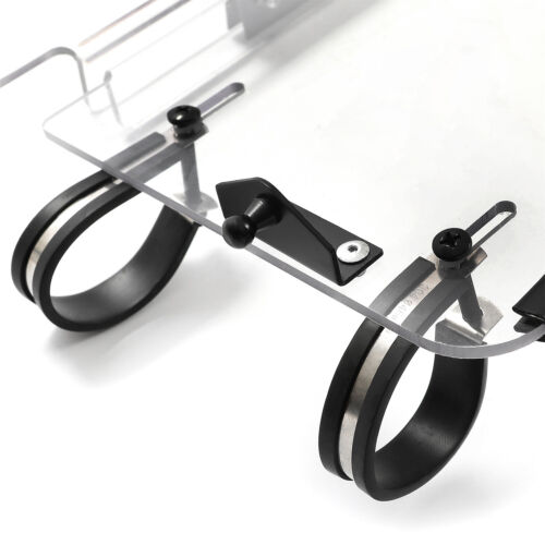 1/4" Clear Front Folding Full Windshields For 04-13 Yamaha Rhino 450 660 700 UTV - Picture 11 of 12
