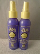 Sun Bum Tone Enhancer 4.oz Hydrating  Smoothing leave -in treatment 2pk