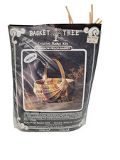 Crooked River Crafts - Rainbow Melon Basket Kit - Multi Colored 6" x 6"