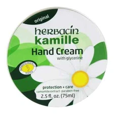 Original Herbacin Kamille Hand Cream 2.5 oz