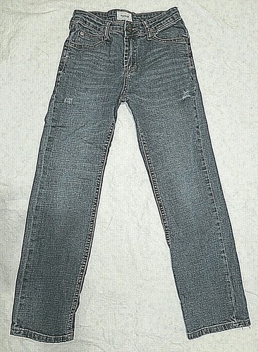 Hudson Jeans Kaite Straight Leg Distressed Wash Blue Jeans Girl's Size 10 EUC