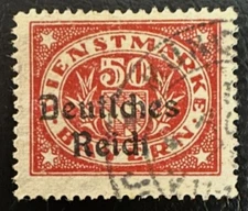 Bavaria Stamps #O58 Used