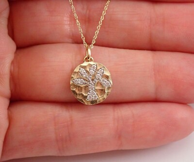 ''Diamond TREE of LIFE'' LAB GROWN DIAMOND Women's Day Gift Chain Pendant