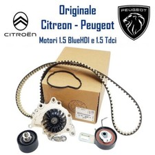 KIT DISTRIBUZIONE ORIGINALE CON POMPA ACQUA MOTORI CITROEN PEUGEOT 1.5 BLUEHDI