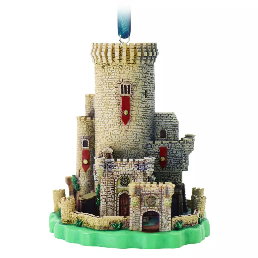 DISNEY CASTLE COLLECTION MERIDA CASTLE DUNBROCH ORNAMENT NWT BRAVE