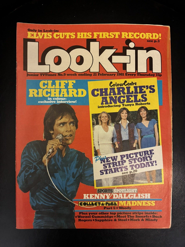 Look in magazine 21st Feb 1981 # 9 Incomplete: Cliff Richard