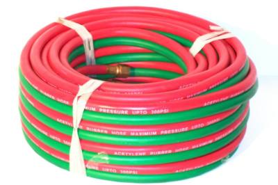 STARTECHWELD Oxygen Acetylene Twin Welding Hose R Grade 1/4 ID, B B 9/16-18 Size Fittings R50X1/4 (50 feet