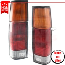 New Rear Taillights set 2 pc for 1986-1994 Nissan D21 Pickup Base, SE