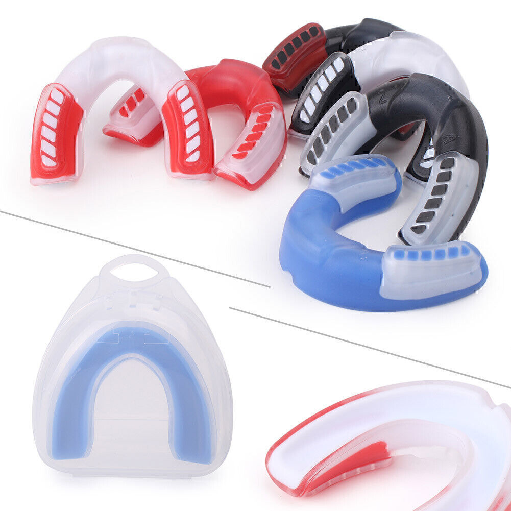 Adults Boxing Mouth Guard Taekwondo MMA Teeth Protector Mouthpiece