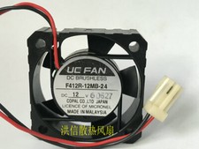 1 PCS UC FAN Cooling Fan F412R-12MB-24 DC12V 4010 4CM 2 Pin cooling fan