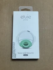 Elvie Pump - Spout and Valve Kit  (2 Pack)  Teal
