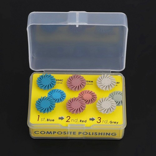 Kit Dischi Per Lucidatura Dentale - Strisce E Ruote A Spirale Per Compositi (Mandrino Incluso?)