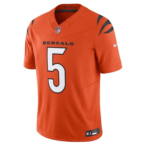 Cincinnati Bengals Tee Higgins #5 Nike Orange NFL Vapor F.U.S.E. Limitiertes Trikot - Bild 2 von 4
