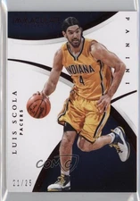 2014-15 Panini Immaculate Red /25 Luis Scola #19