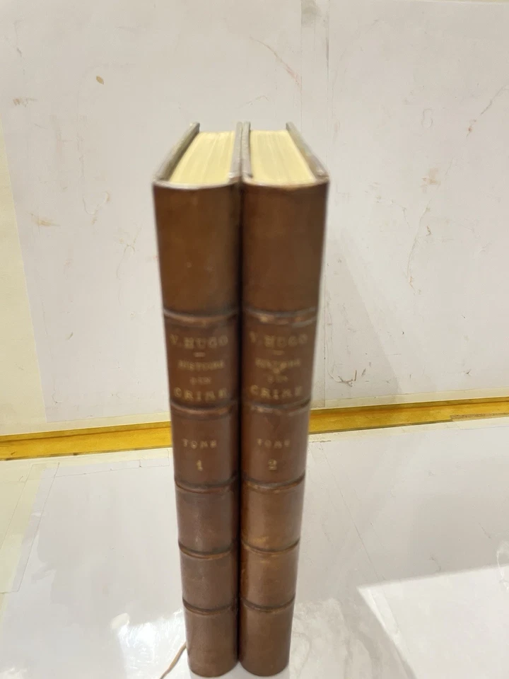 Victor Hugo – Histoire d’un Crime – Édition ancienne 1877 – 2 volumes - Photo 3/4