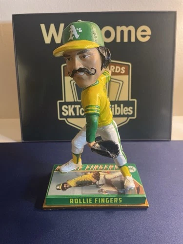 ROLLIE FINGERS Oakland Athletics "Cooperstown Hall of Fame" MLB Bobblehead