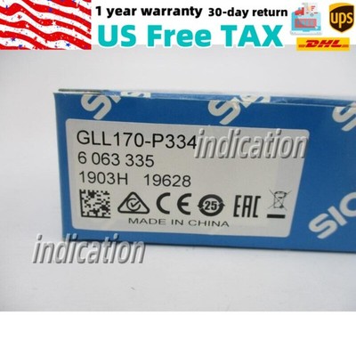 US FREE TAX  SICK GLL170-P334 GLL170P334 6063335 10-30VDC 0.1A NSMP Sick s