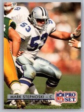 1992 Pro Set #151 Mark Stepnoski