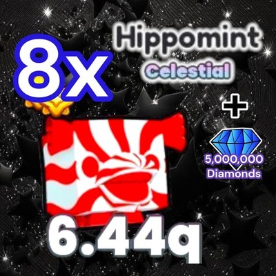 8x Hippomint + 5 Million Diamonds. PS99