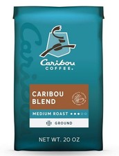 Caribou Coffee, Medium Roast Ground Coffee - Caribou Blend 20 Ounce Bag