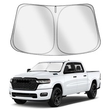 Car Windshield Sun Shade Compatible with Dodge Ram for 2019-2026 Dodge Ram 1500