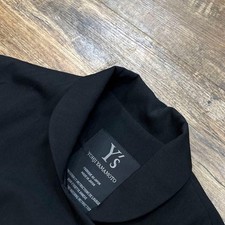 Yohji Yamamoto Y s Wool Pullover Jacket Coat Black Japan Pre-Owned Free