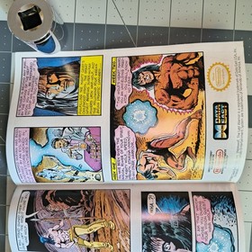 Werewolf The Last Warrior NES Promo Fold Out Mini Comic Nintendo Data East Ad