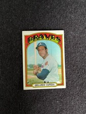 1972 Topps #195 Orlando Cepeda Atlanta Braves VG Vintage Baseball Card