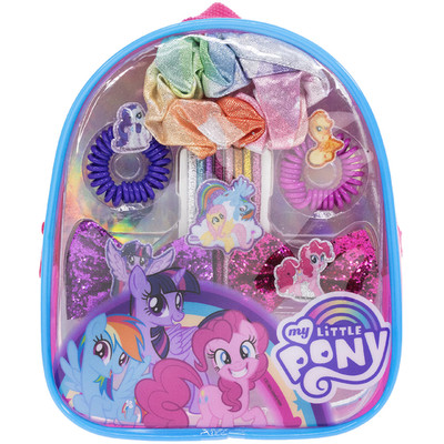 My Little Pony - Townley Girl Backpack Cosmetic Makeup Gift Bag Set Includes