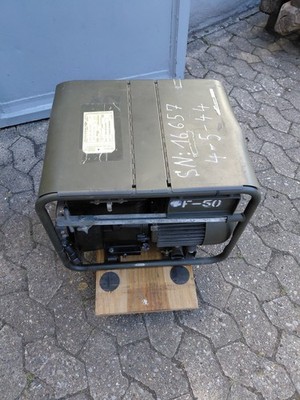 Bundeswehr Notstromgerät Stromaggregat Bosch Ersatzteilträger