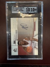 2003-04 SP Signature Edition - Authentic Signatures LeBron James SGC 10  AUTO 10