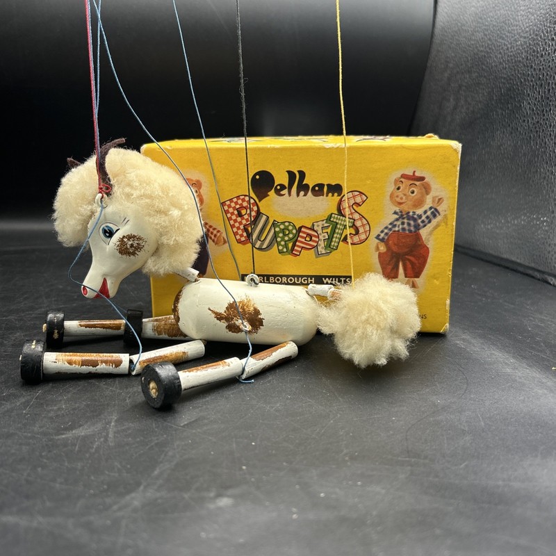 Vintage Pelham Puppets Foal Horse Marionette Puppet w/ Original Box England -EL