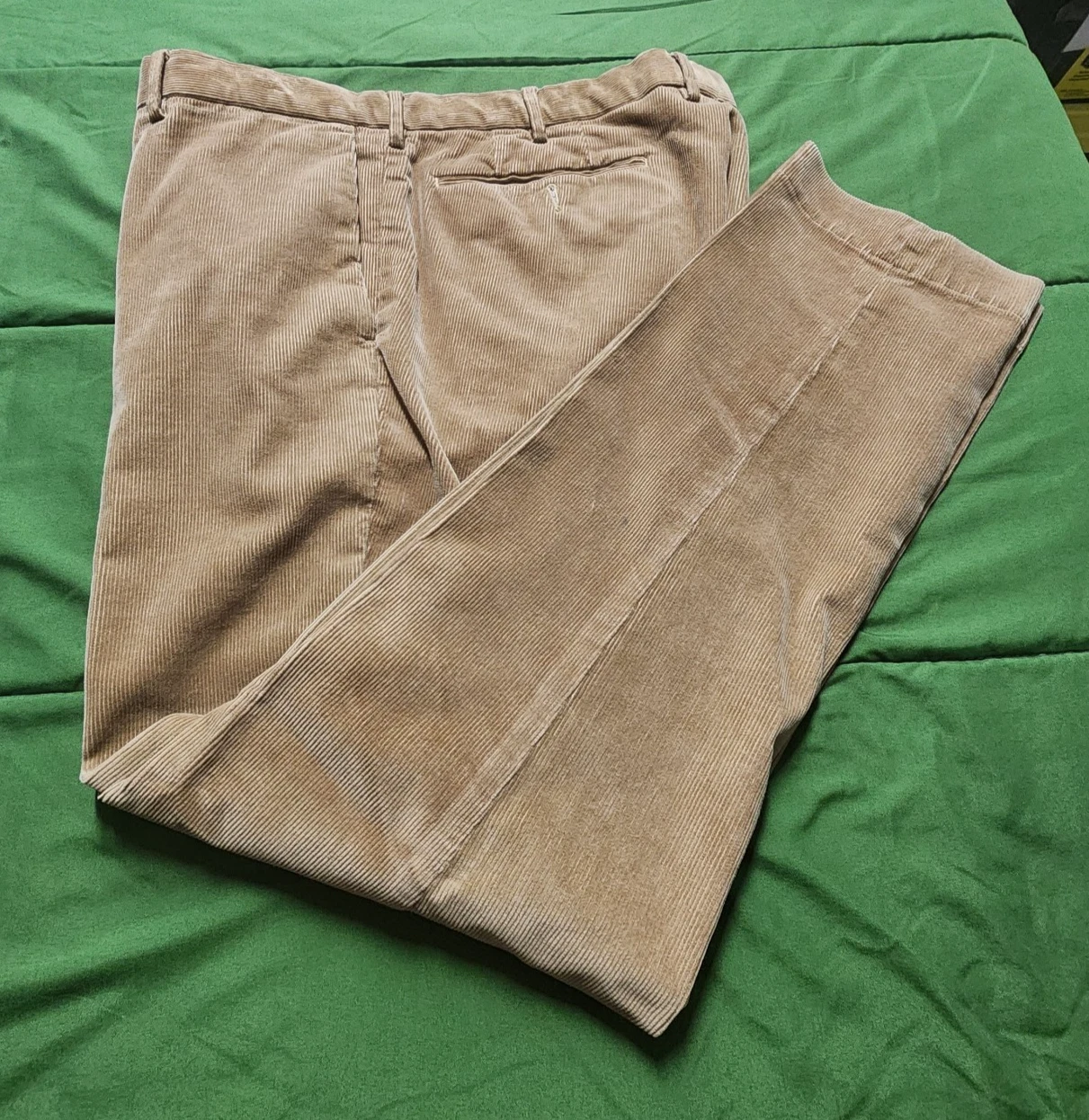 Polo Ralph Lauren Slim Fit Men's Corduroy Pants Trousers Brown Size 42x30